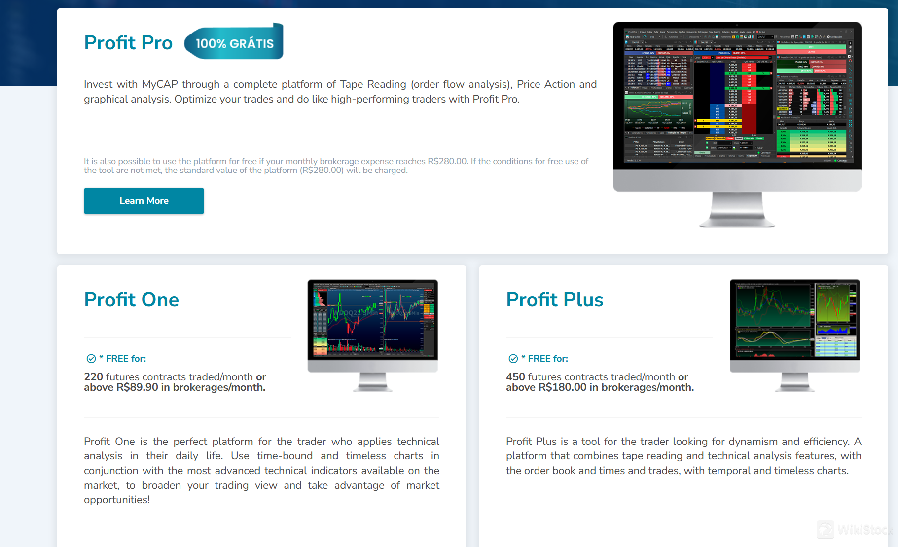 Profit one, Profit Plus, and Power Broker