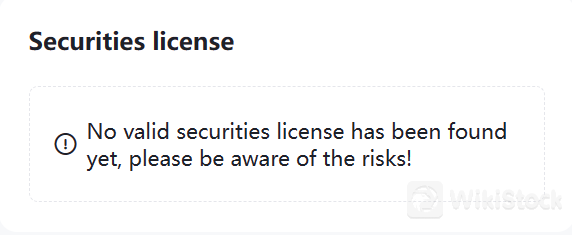 Không có giấy phép