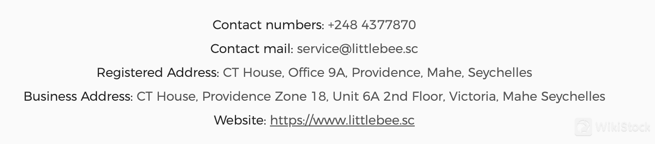 ข้อมูลติดต่อ