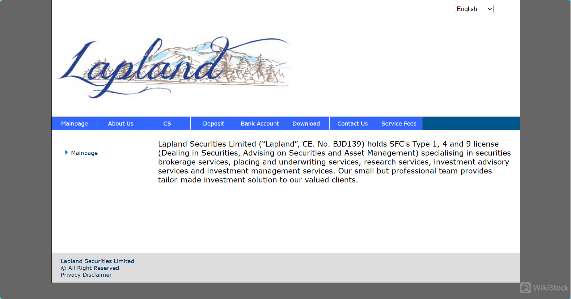 Lapland's homepage