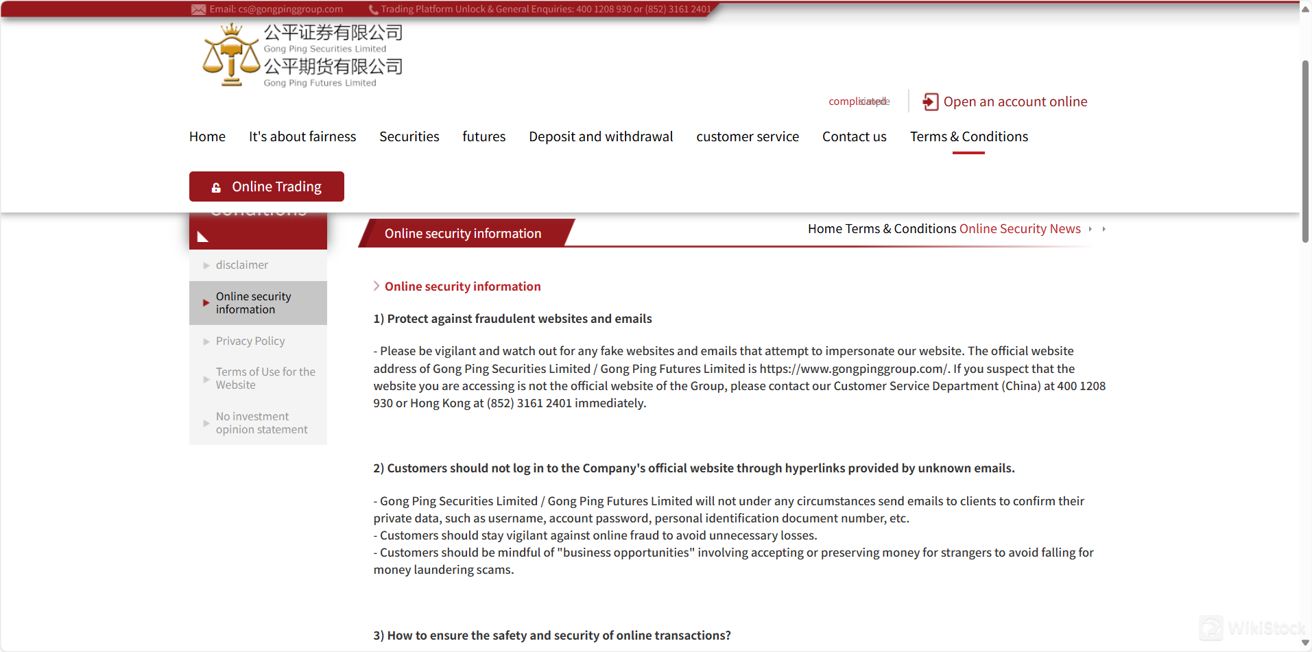 Biện pháp an toàn