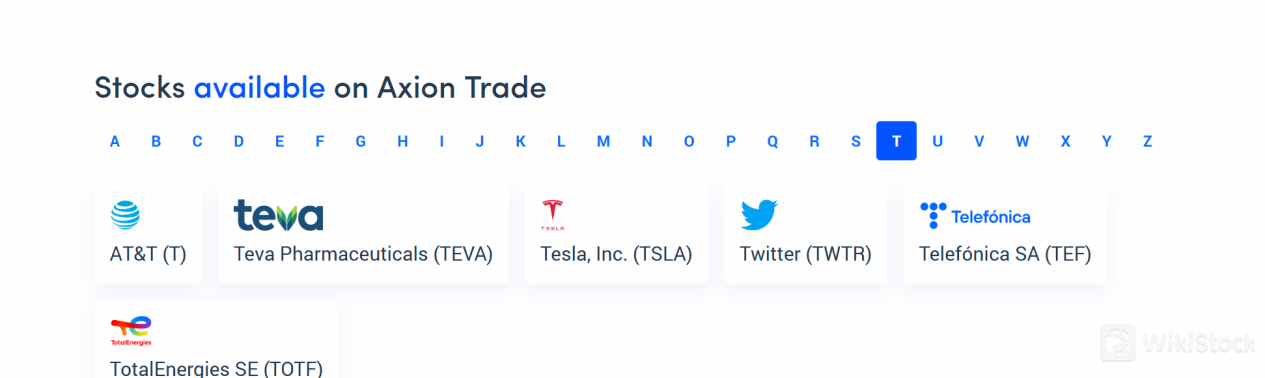 Axion Tradeで取引できる証券とは？