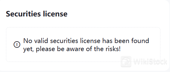 No license