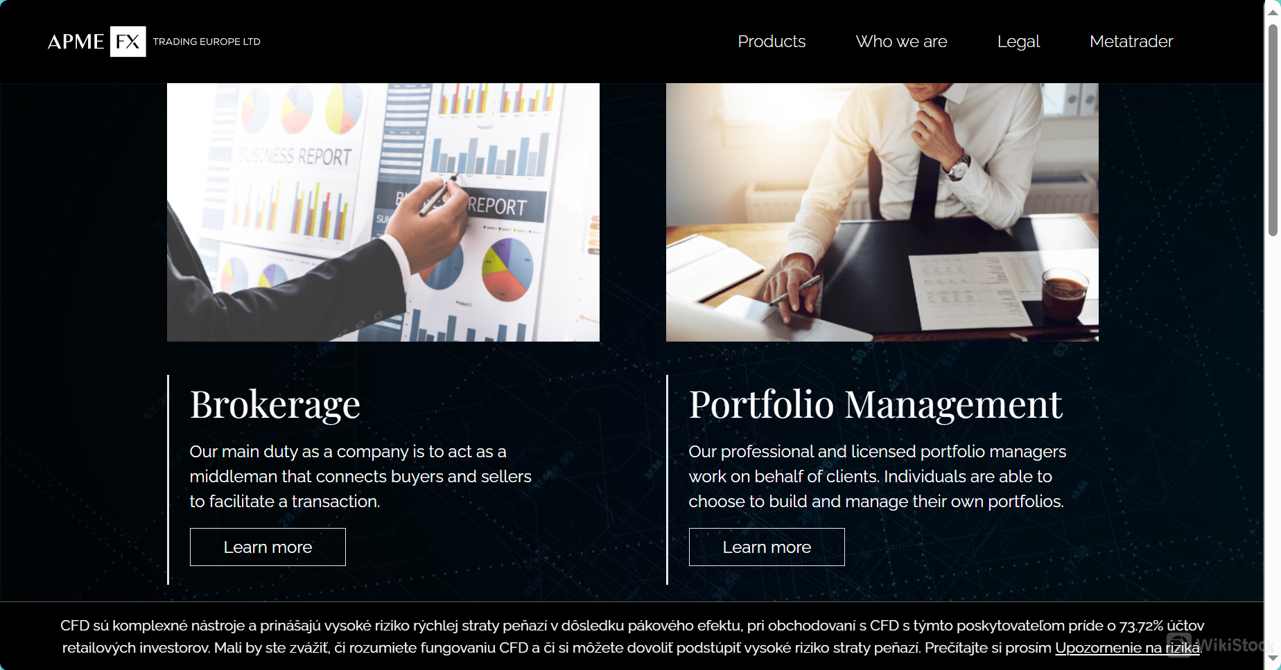 APME FX's homepage APME FX's homepage