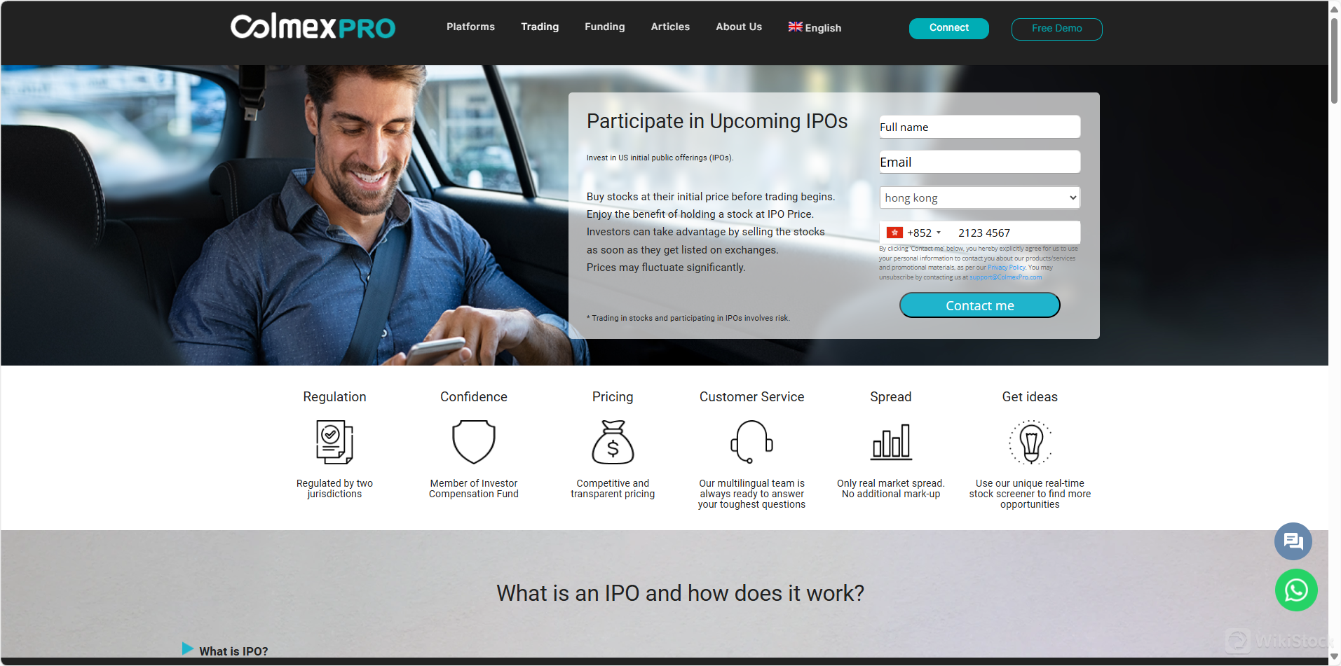 securities to trade with Colmex Pro