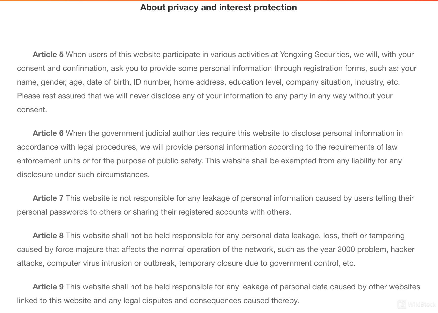 Is Yongxing Securities safe?