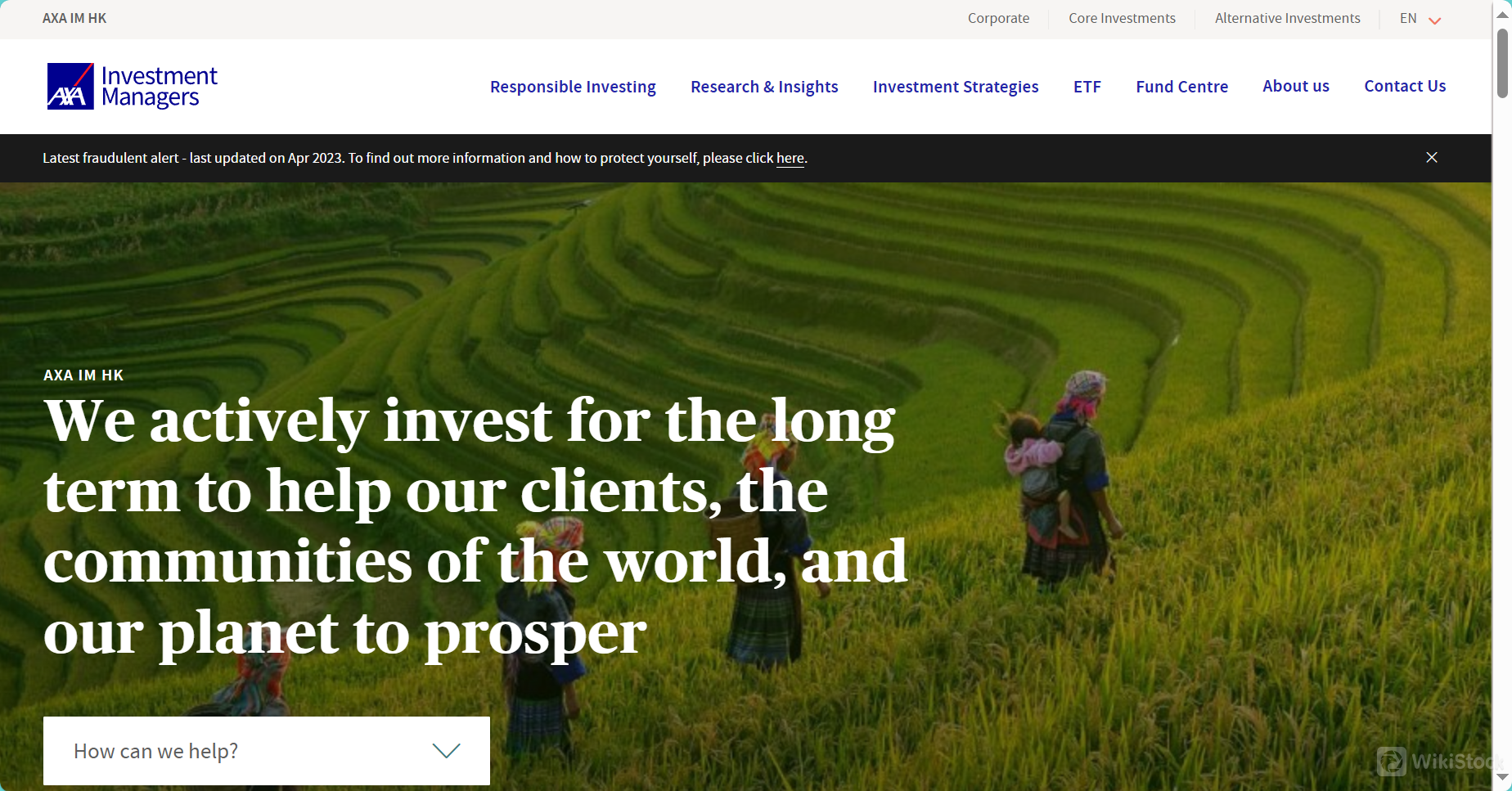 AXA IM HK 的主頁 AXA IM HK 的主頁