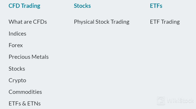 Ano ang mga securities na maaaring i-trade sa JFD?