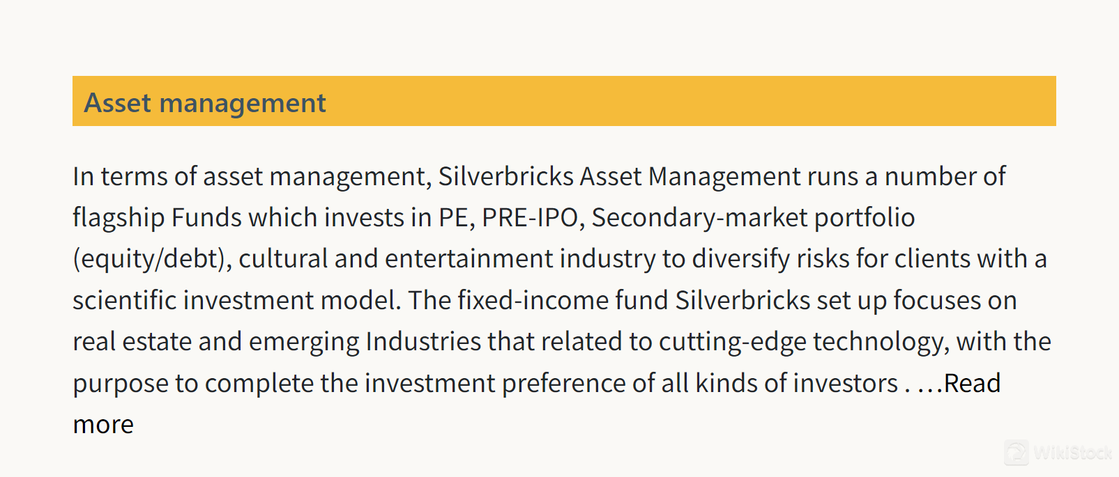 Silverbricks Securities可以交易的证券有哪些 Silverbricks Securities可以交易的证券有哪些