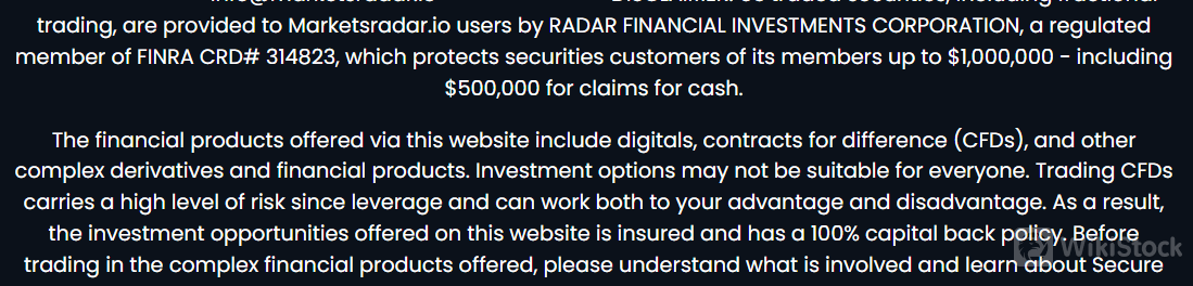 Is Markets Radar safe?