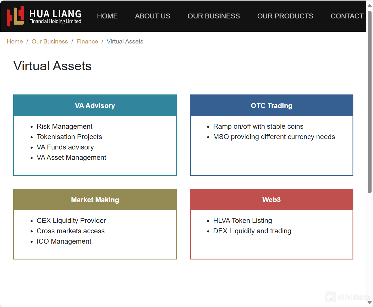What are securities to trade with Hua Liang Financial?