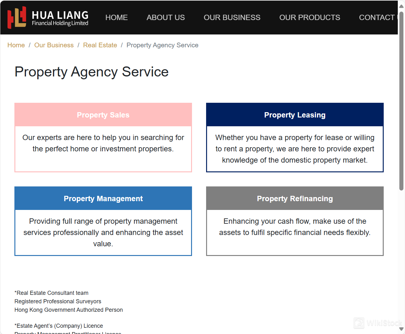 What are securities to trade with Hua Liang Financial?