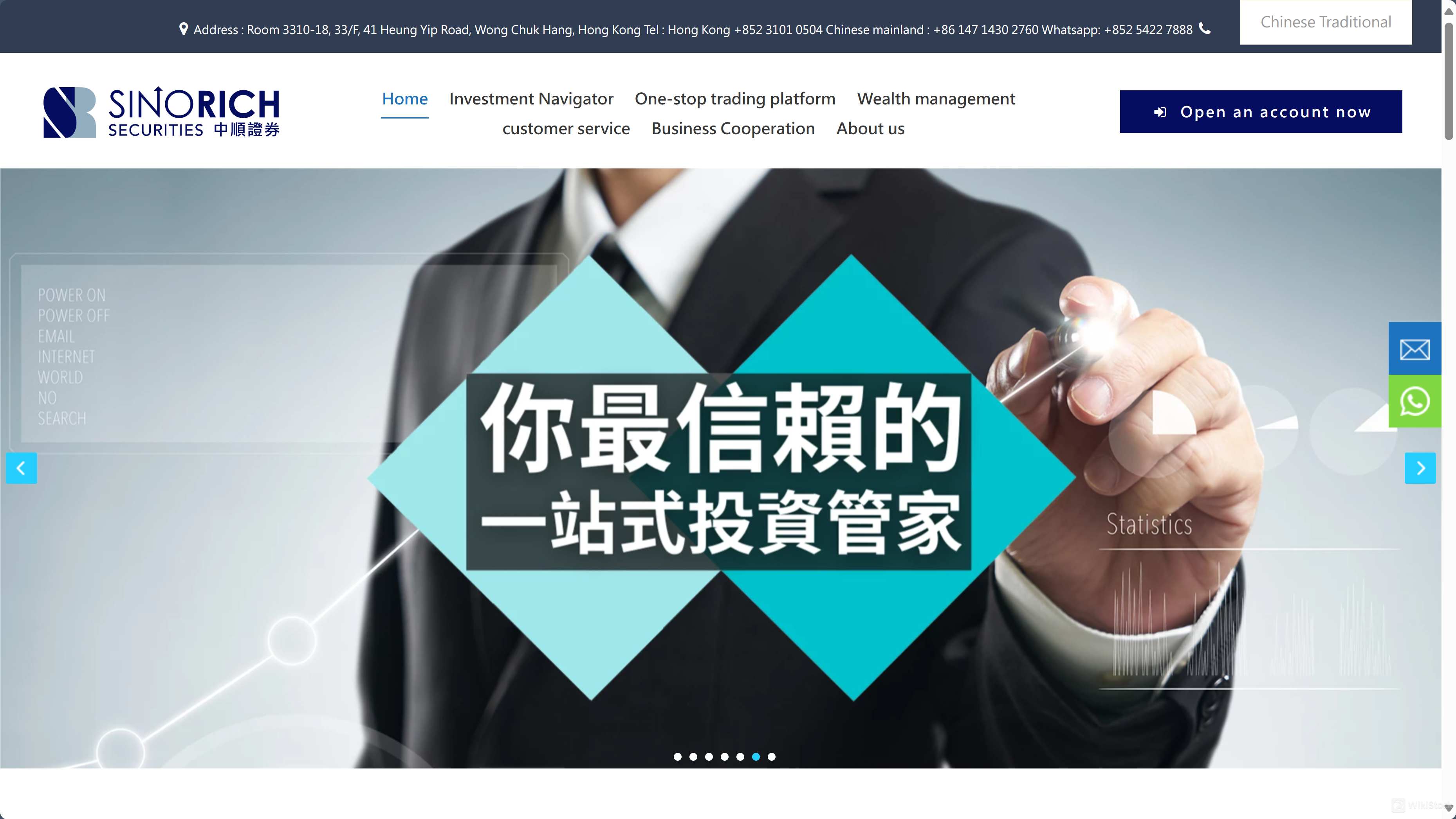 What is SINORICH Securities?