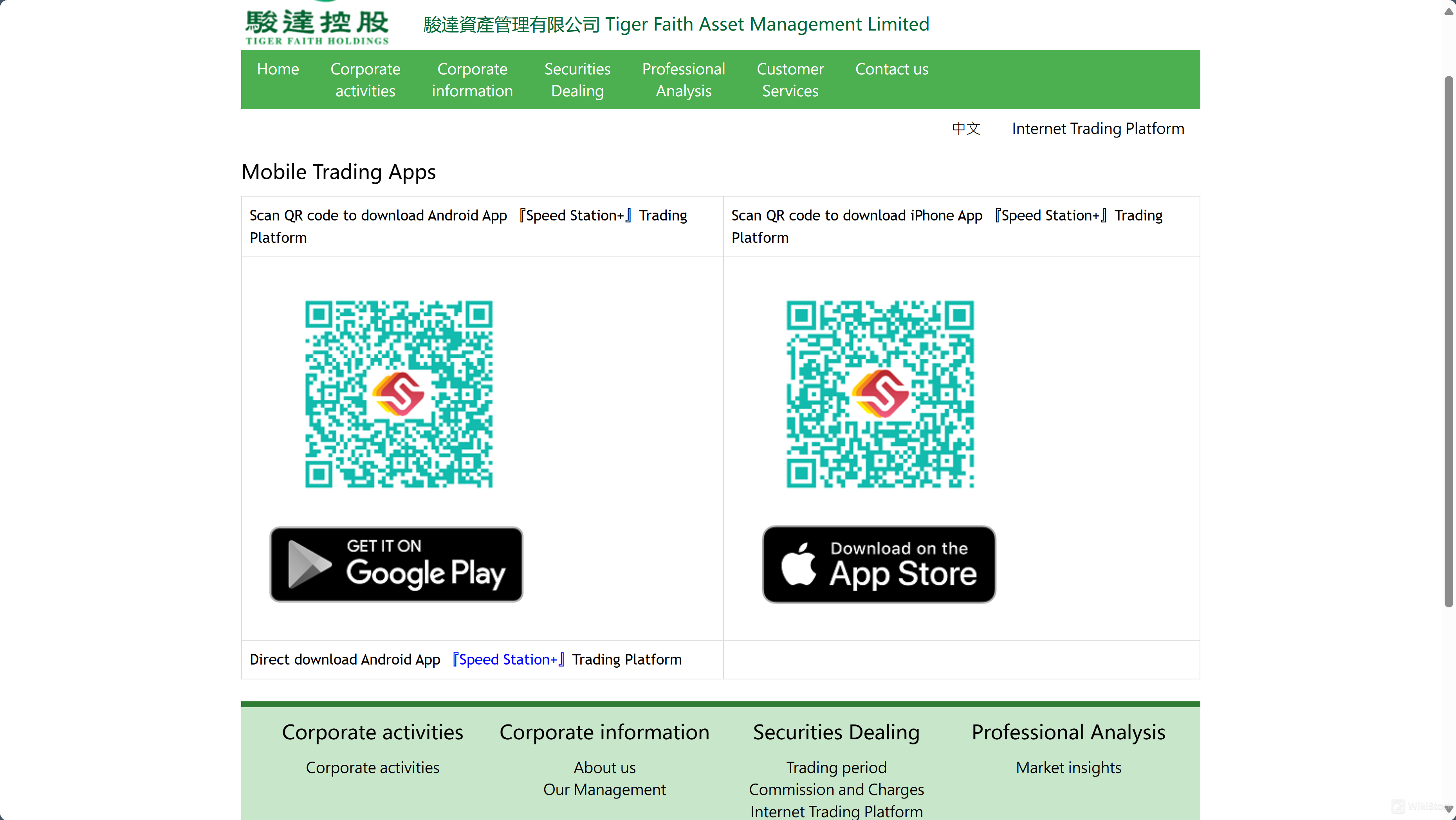 Tiger Faith Securities Trading Platform Review