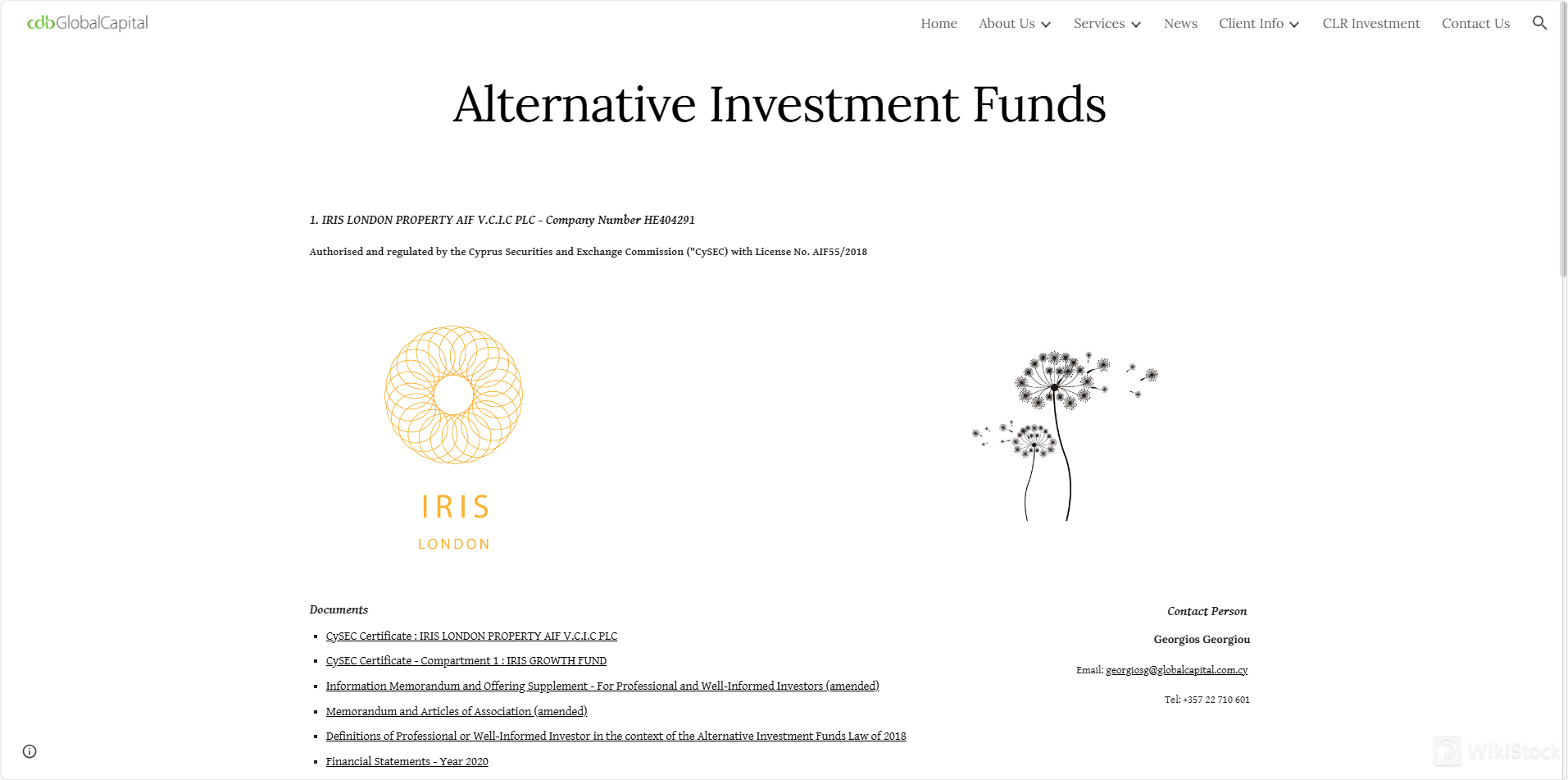 IRIS London Property AIF V.C.I.C PLC