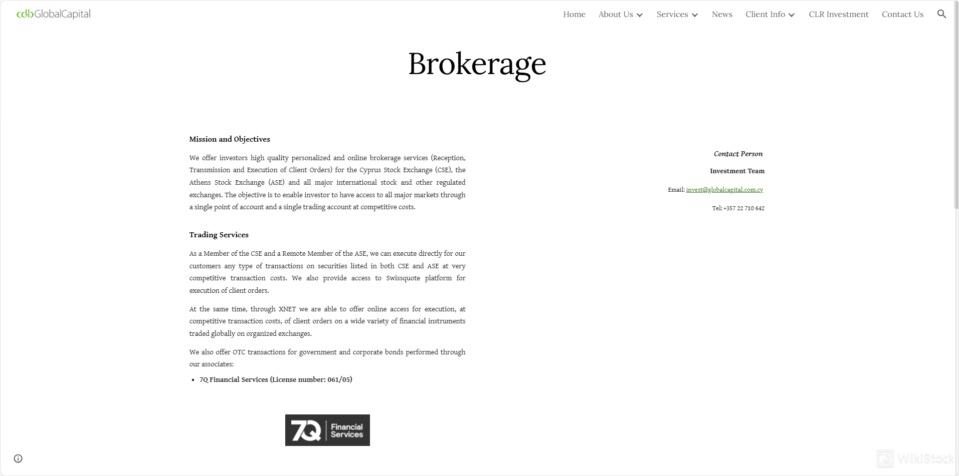 Dịch vụ môi giới