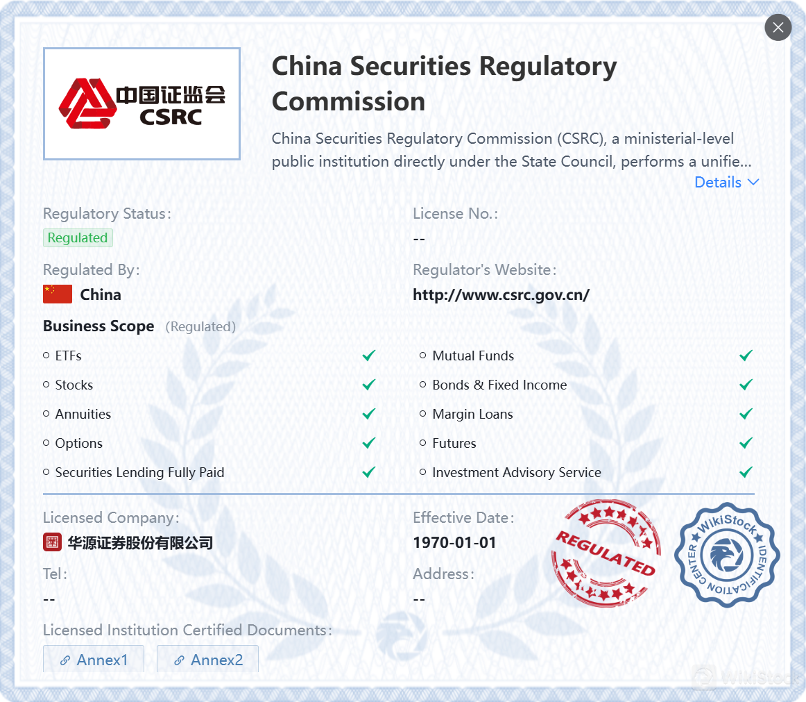 华源证券是否安全? 华源证券是否安全?