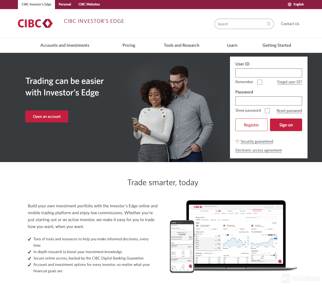 CIBC Investor Services Platform 