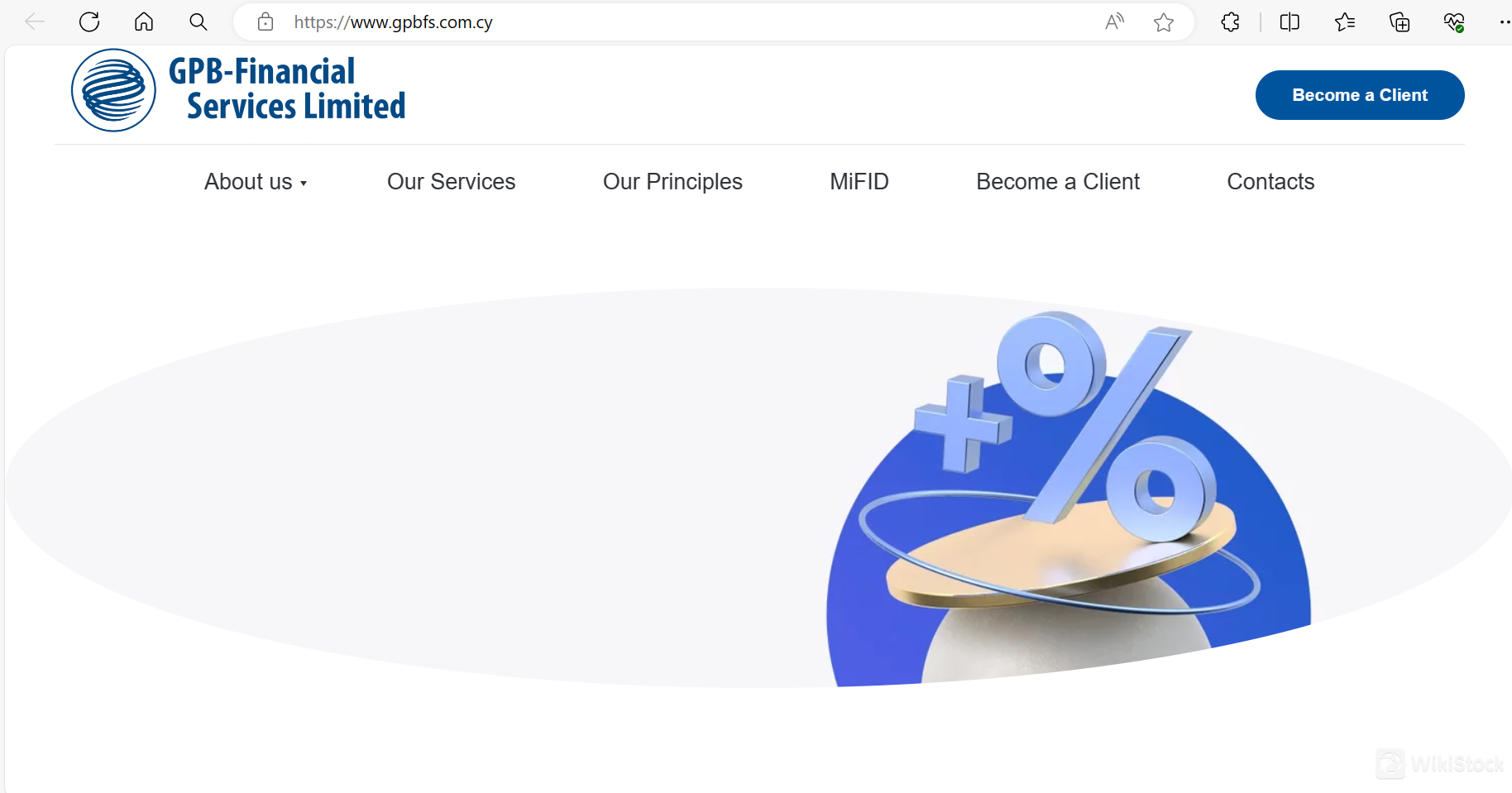GPB-Financial Services' homepage GPB-Financial Services' homepage