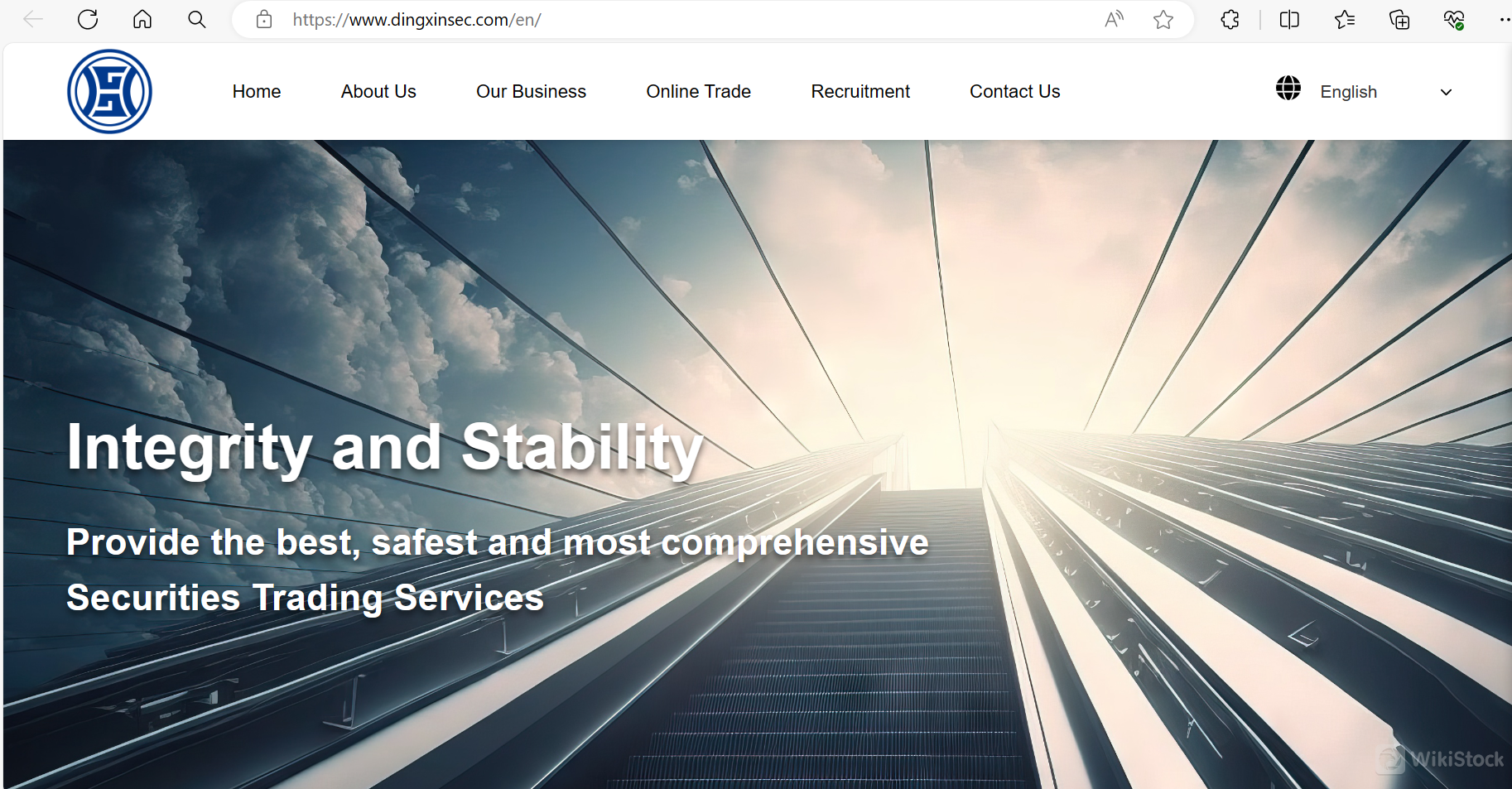 Dingxin (Securities)'s homepage Dingxin (Securities)'s homepage