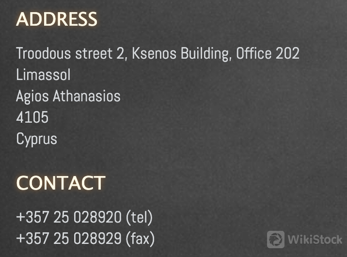 Contact info Contact info