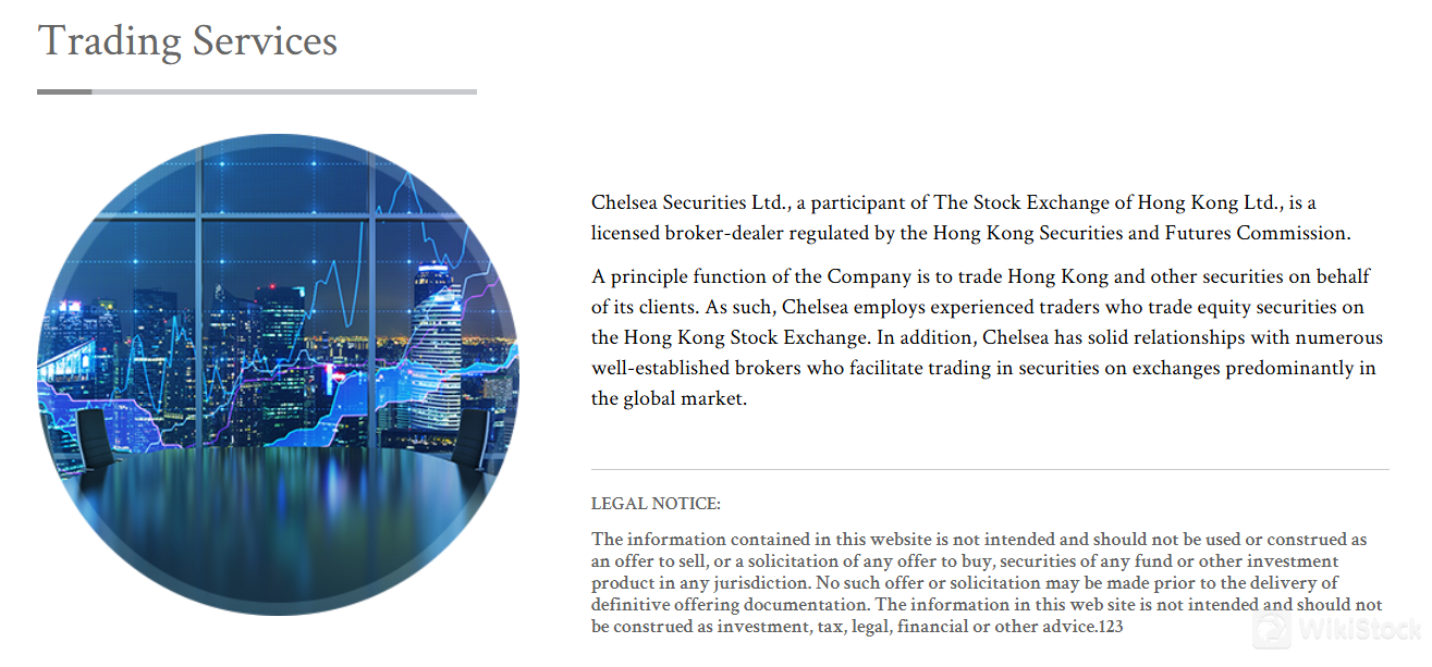 What are securities to trade with Chelsea Securities?