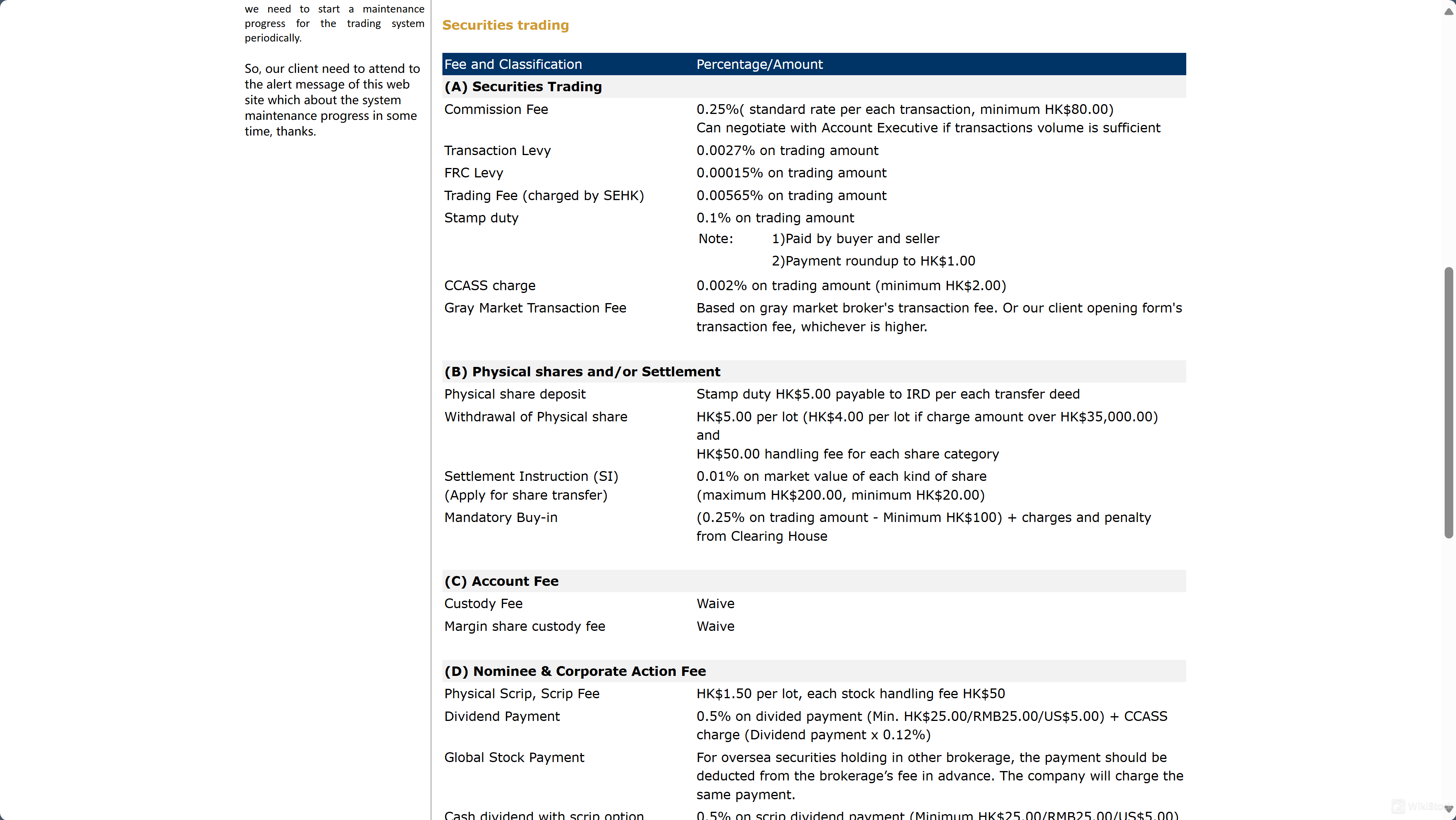 Jimei Investment Fee Review