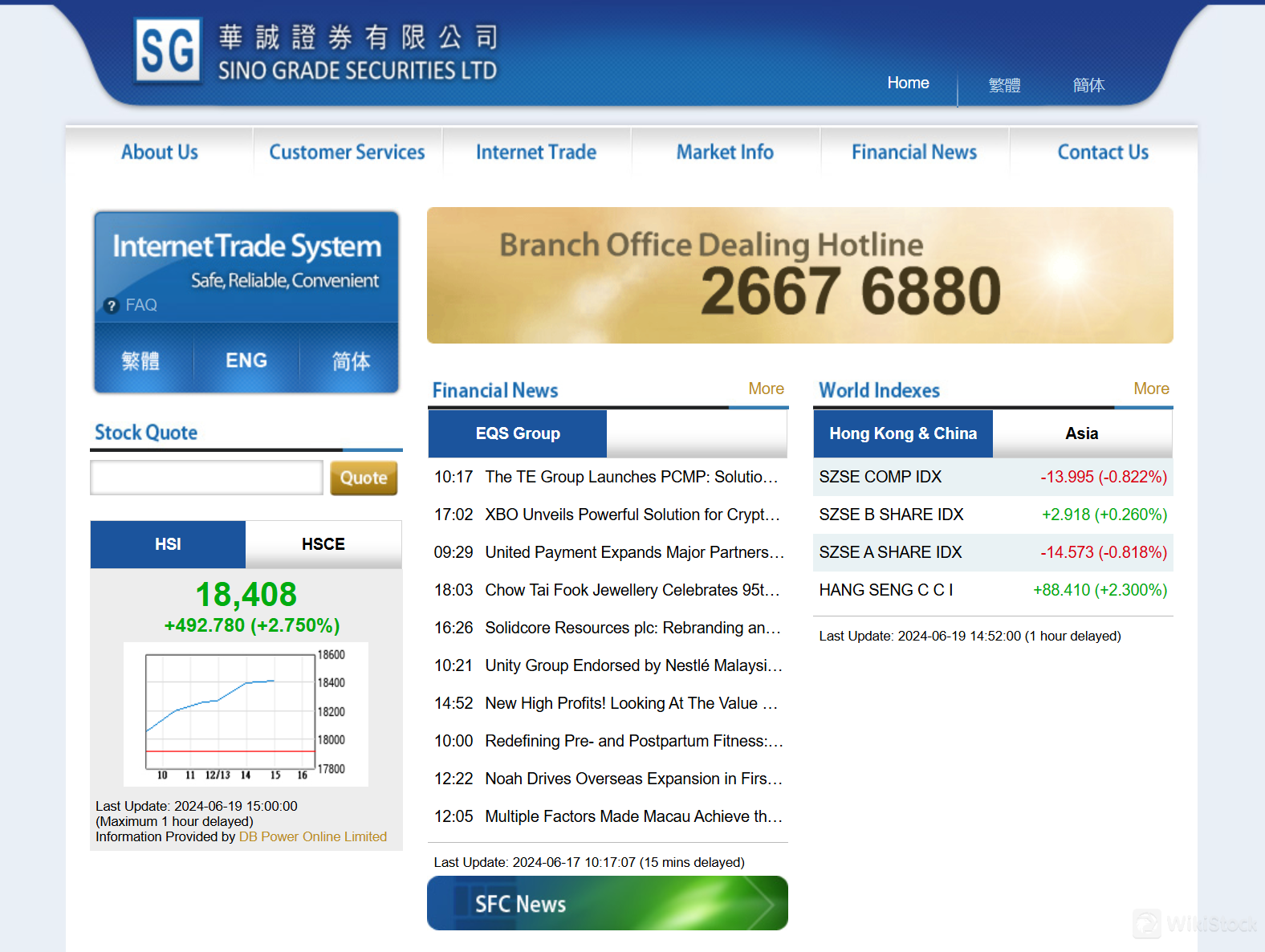 What is Sino Grade Securities?