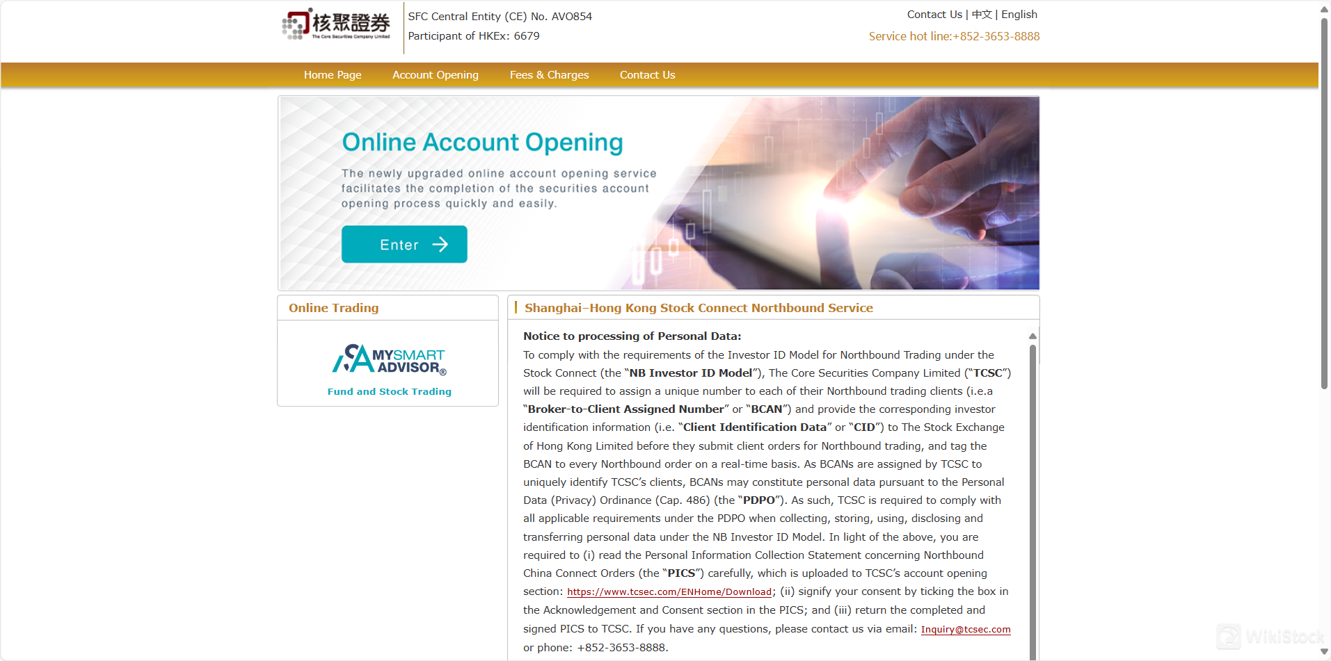 The Core Securities Information The Core Securities Information