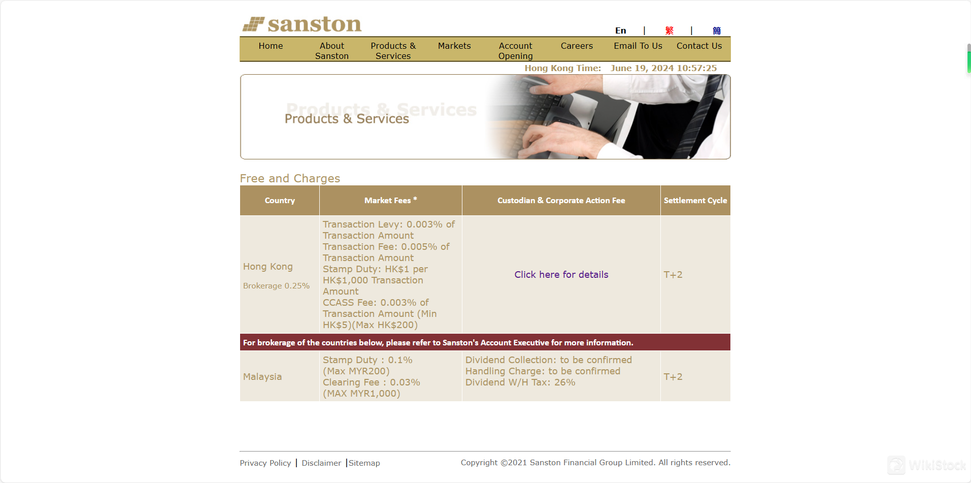 ค่าบริการอื่นๆ