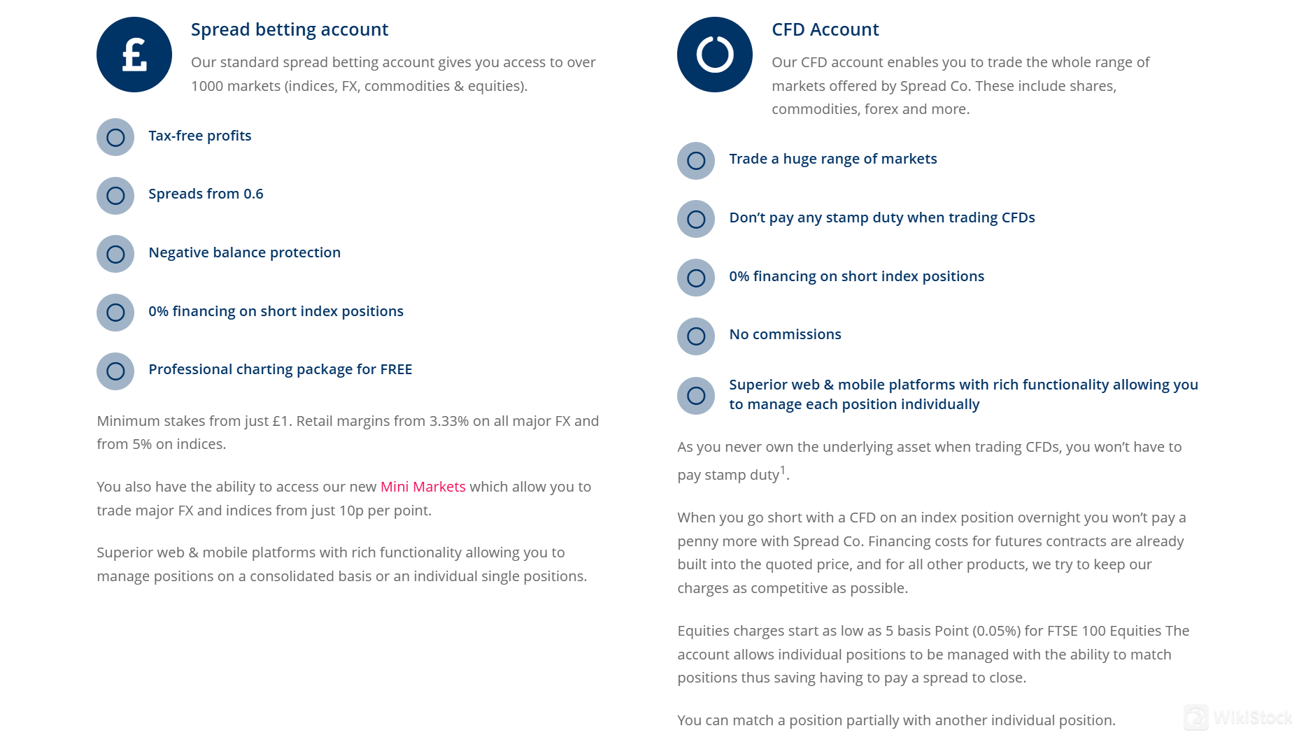 Spread Co Accounts