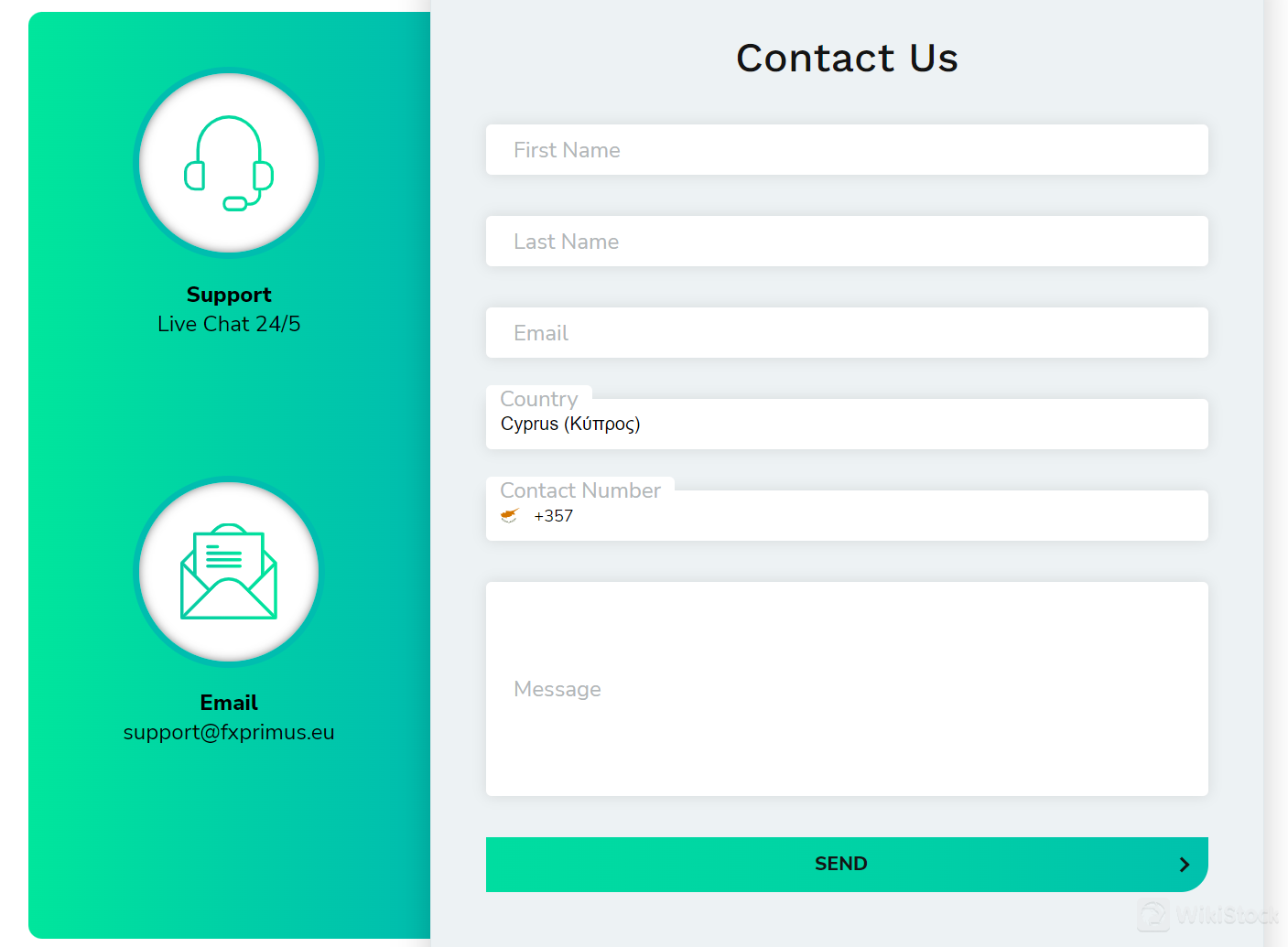 Contact info Contact info