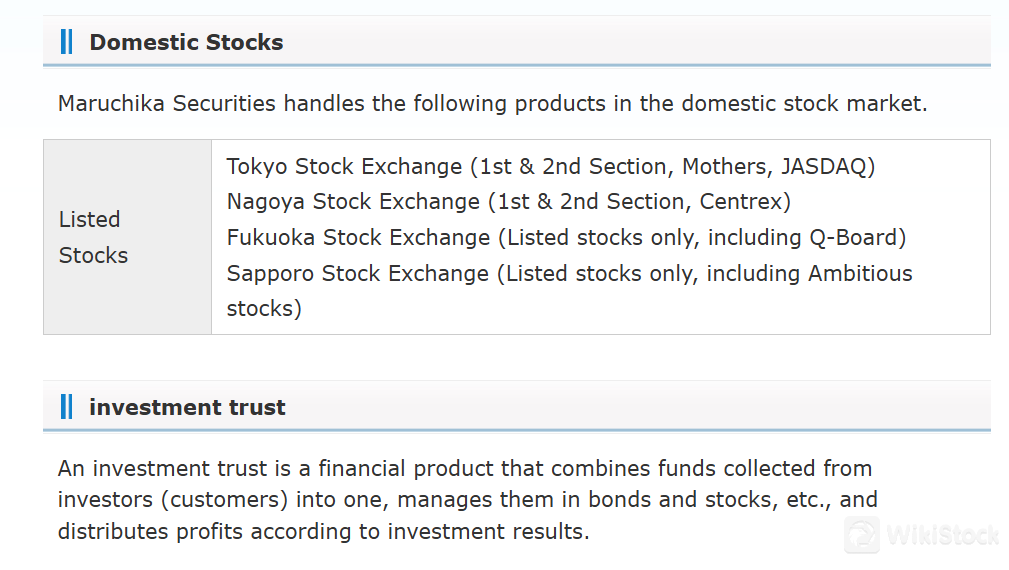 Domestic stocks