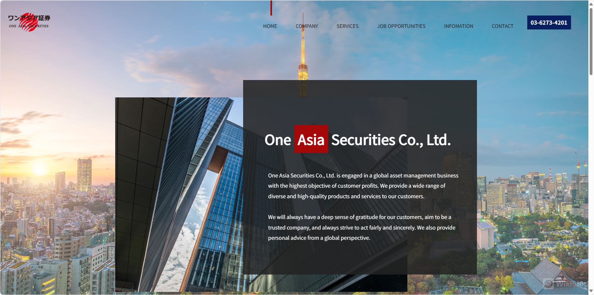 One Asia Securities Information