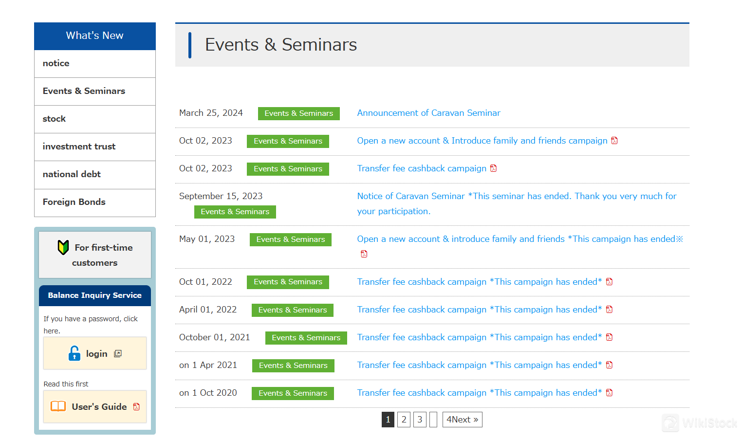 Events & seminars