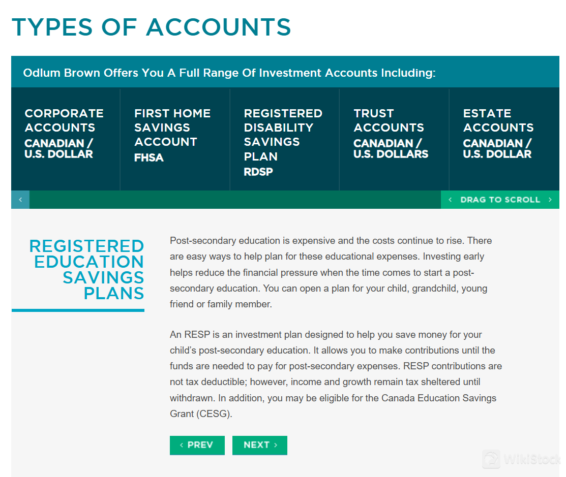 Registered education savings plans