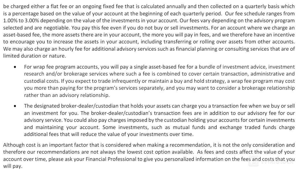 B.B. Graham & Co Fees Review