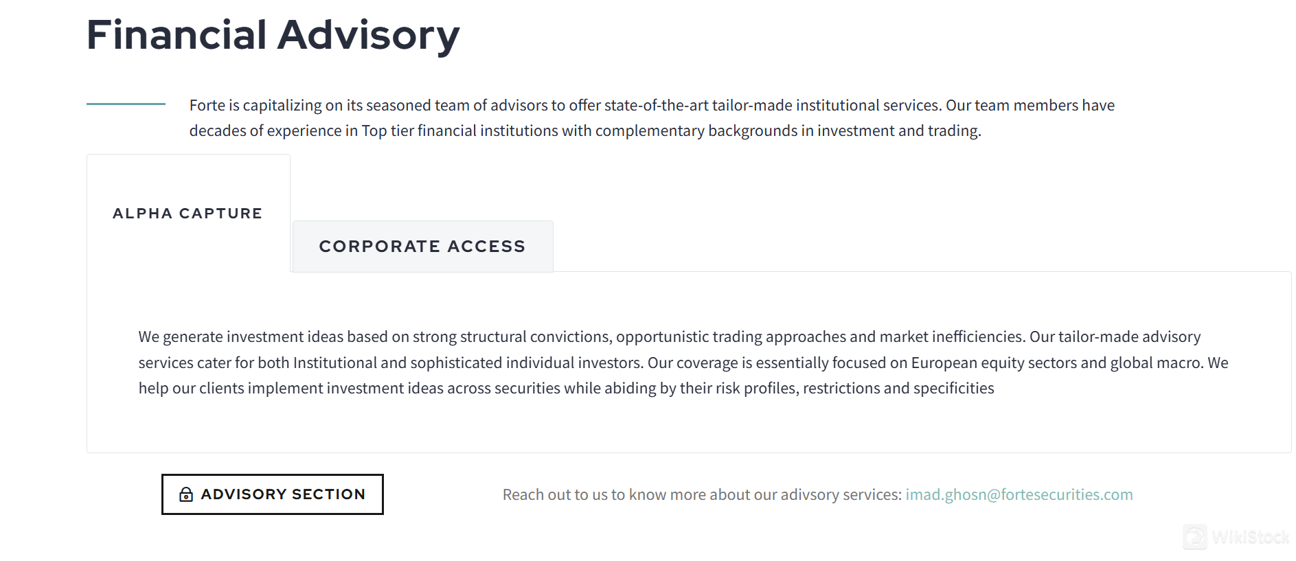 ที่ปรึกษาทางการเงิน