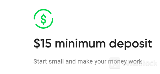 Minimum deposit