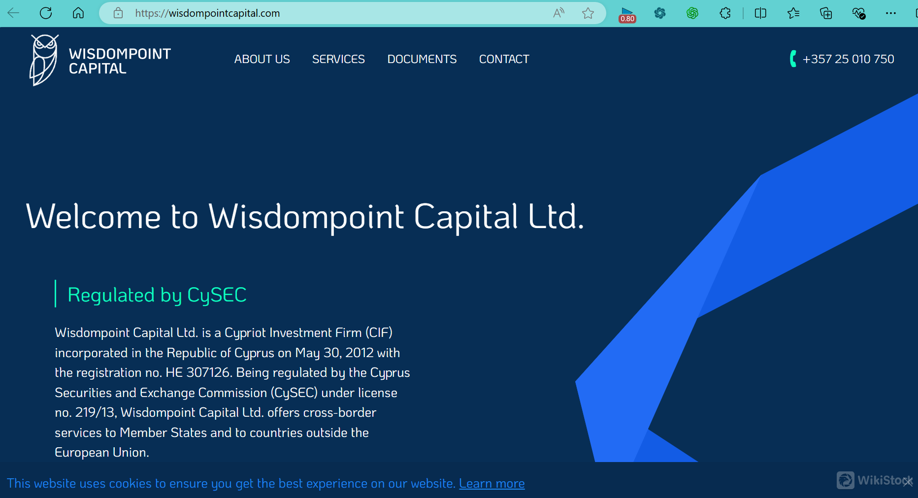 หน้าแรกของ Wisdompoint Capital