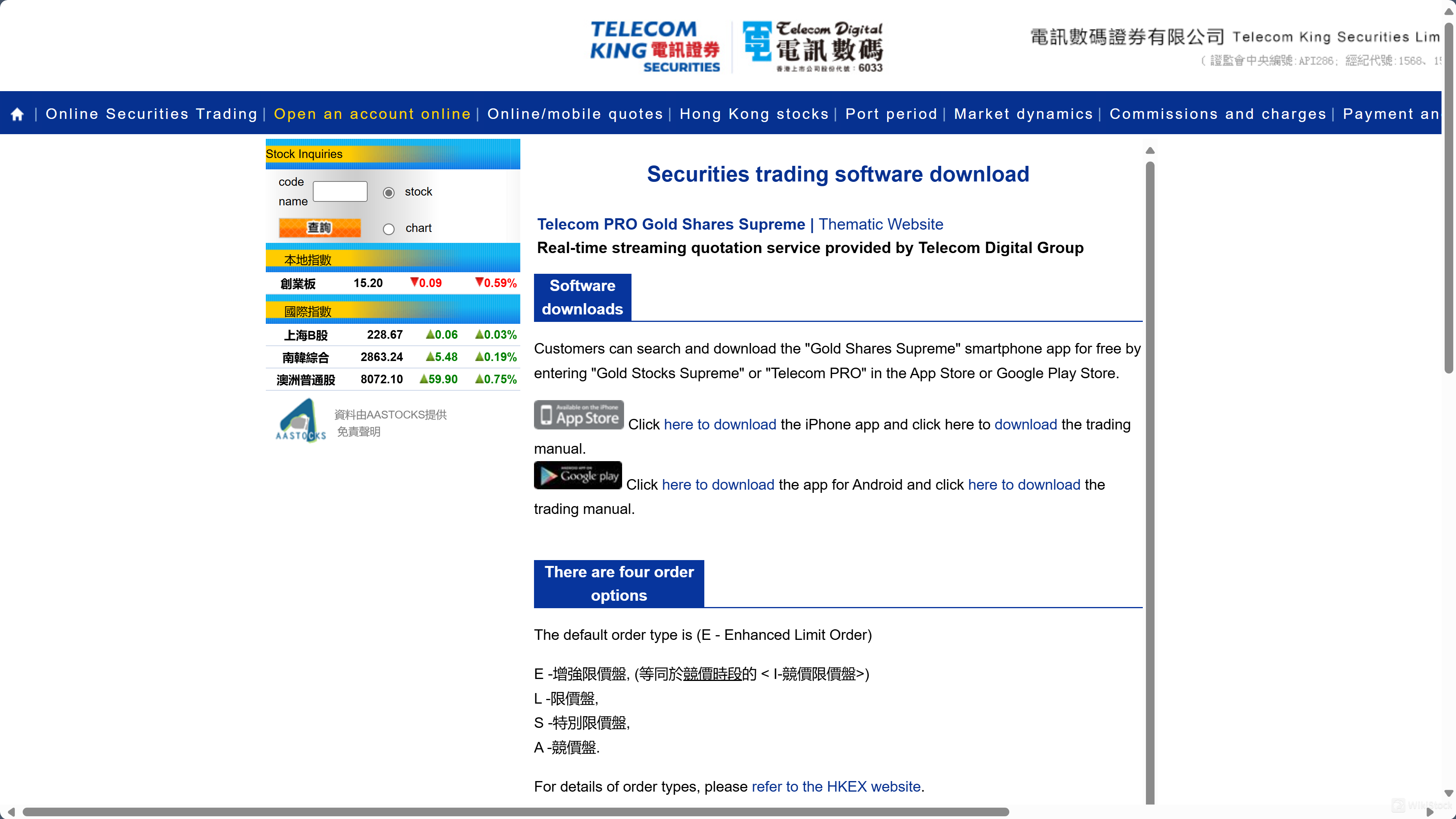 Pag-review sa Telecom King Trading Platform