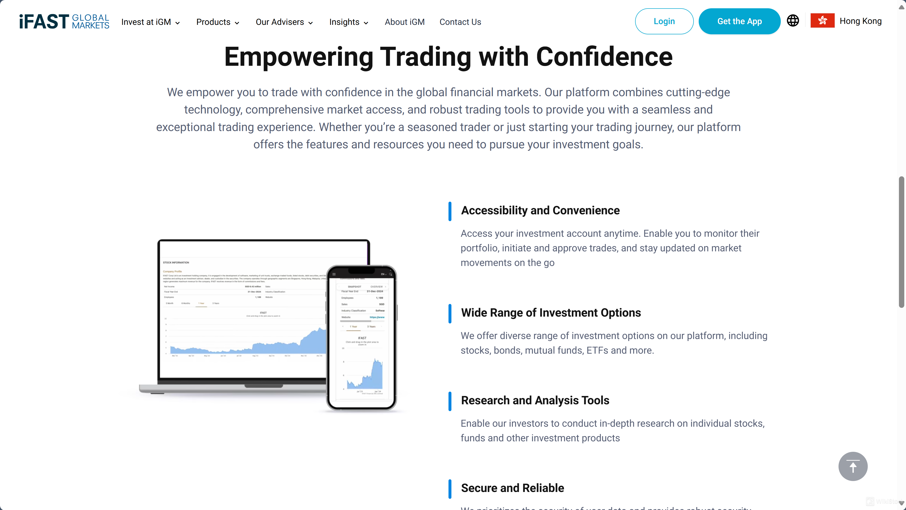 iFAST Global Markets交易平台