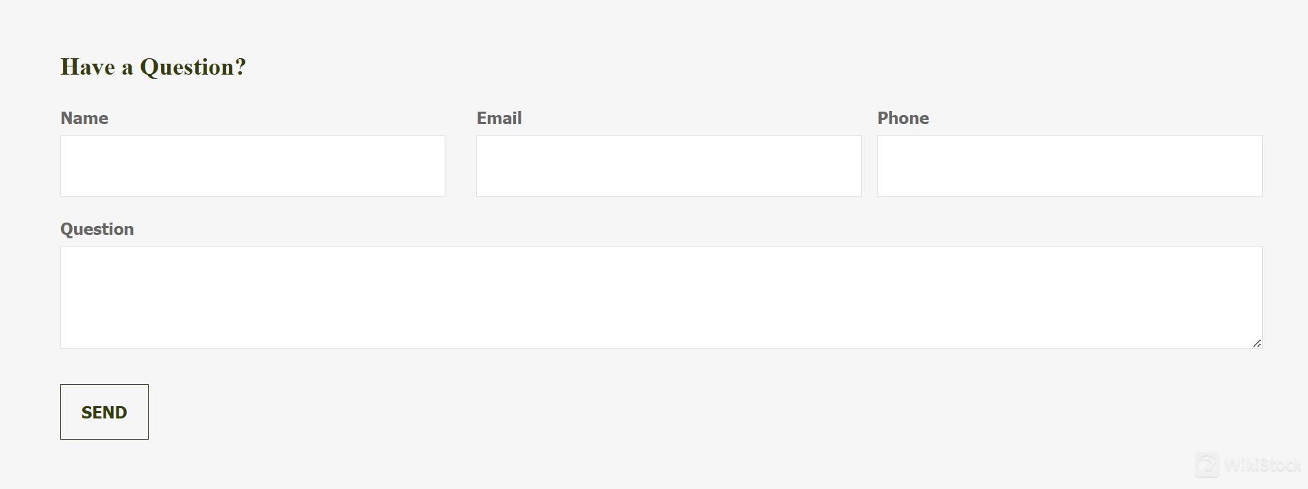 Contact form
