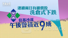 洗倉｜信基沙溪中途停牌、午後曾插87% 連續兩日有細價股洗倉式下跌