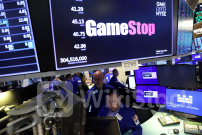 米ゲームストップ大幅続落、ミーム株仕掛け人のライブ配信後