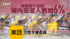 異動股｜美團偷步升4%、收市後宣布擬回購最多156億元 內地端午長假國內旅遊人數增6%（第二版）
