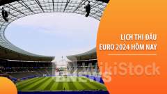 Lịch thi đấu và trực tiếp EURO 2024 18/6