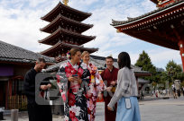 5月訪日外国人、19年比9.6％増 3カ月連続300万人超え＝政府観光局