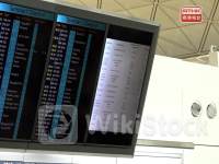 Airport flight display returns to normal after glitch