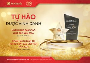 SeABank được vinh danh giải thưởng quốc tế